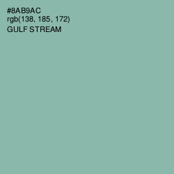 #8AB9AC - Gulf Stream Color Image